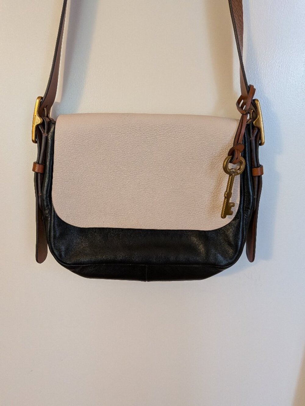 Fossil Leather Haper Crossbody bag - Picture 5 of 12